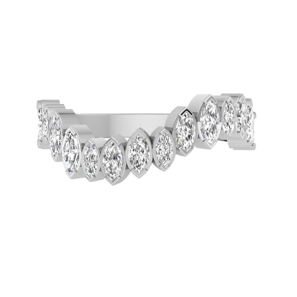 Wave Cascade Ring