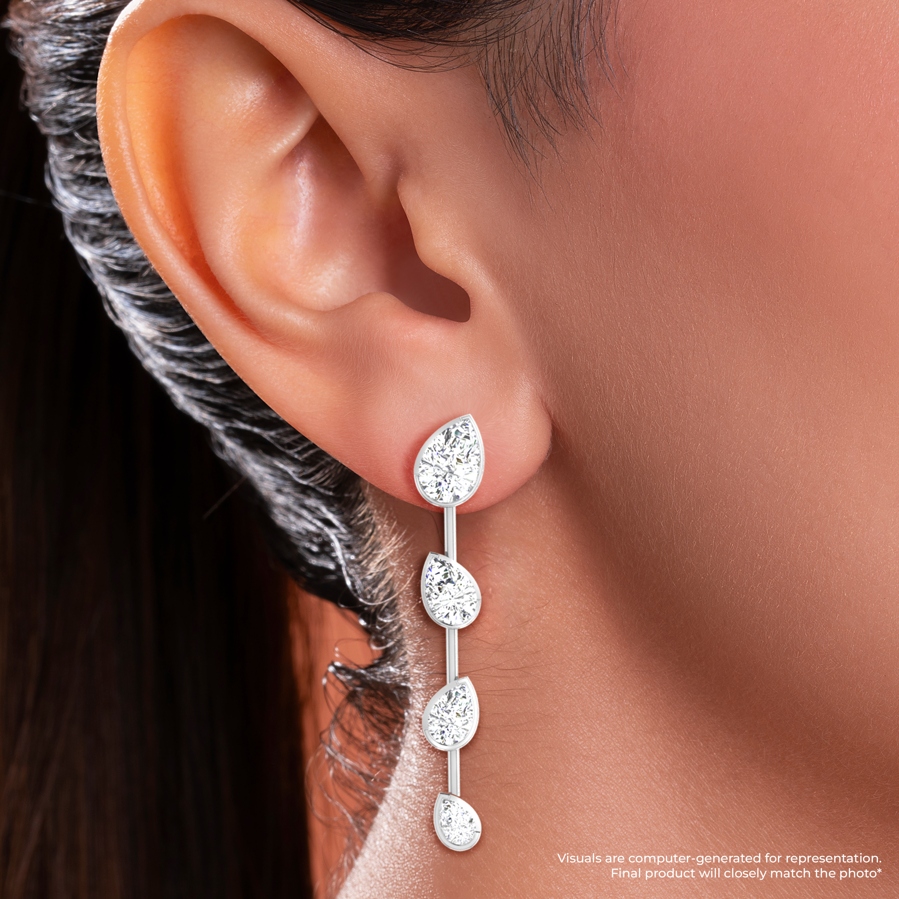 Luster Drop Earrings